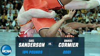 Cael Sanderson v Daniel Cormier NCAA title match at 184 pounds [upl. by Ajad]