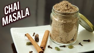 Chai Masala Recipe  Basic Masala Tea Recipe  How To Make Chai Masala  Masala Chai Recipe  Ruchi [upl. by Okim]