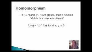 Homomorphisms Isomorphisms and Automorphisms [upl. by Ambie699]