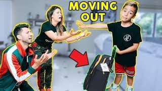 Telling My Parents Im MOVING OUT PRANK Bad Idea  The Royalty Family [upl. by Nagiem]