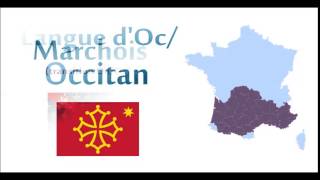 45 langues régionales de France  45 Languages of France [upl. by Annahaj]