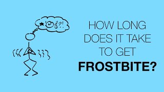 How long does it take to get frostbite [upl. by Adias]