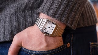 A Week On The Wrist The Cartier Santos [upl. by Stavros]