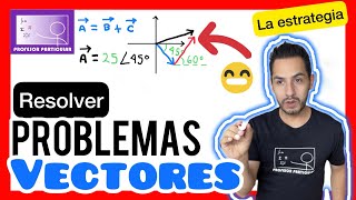 ✅PROBLEMAS de VECTORES  BIEN EXPLICADO💯 FÍSICA [upl. by Regdirb]