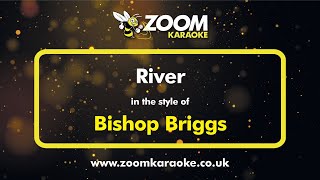 Bishop Briggs  River  Karaoke Version from Zoom Karaoke [upl. by Fee465]