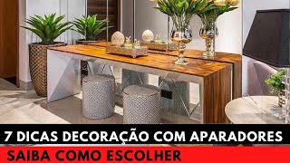 7 Dicas de Decorações com Aparadores nas Salas  Saiba Como Escolher [upl. by Nwadrebma]