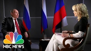 President Vladimir Putin On Russian Election Interference Full Report  Megyn Kelly  NBC News [upl. by Wheeler]