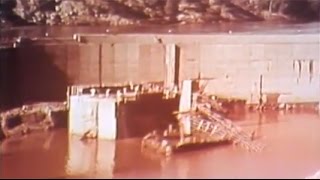 Kariba Hydroelectric Plant  Zambia Zimbabwe 1960 [upl. by Hewitt]