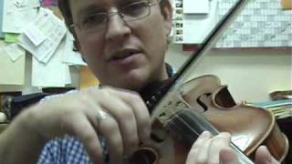 Violin Lesson 29 Bouncing Strokes spiccato bowing [upl. by Bruner769]