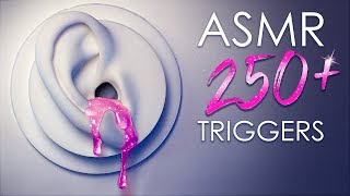 ASMR 250 Best Triggers for Those Who Dont Get Tingles [upl. by Nytram]