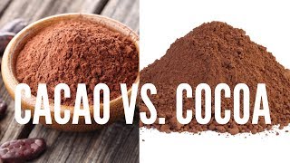 Difference Between Cacao amp Cocoa [upl. by Iduj537]