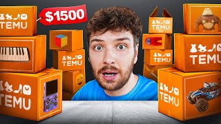 I Opened 1500 Worth of Scam Temu Products [upl. by Kelcey494]