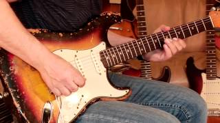 my personal 1963 Fender Stratocaster sunburst Part2 [upl. by Eelsnia]