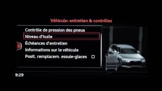 Astuce myAudi  entretien et contrôles [upl. by Llewen]