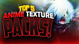 Top 5 Best Anime Minecraft PVP Texture Packs  Tokyo Ghoul Bundle Showcase 17189 [upl. by Yelats997]