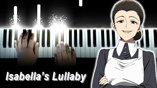 Yakusoku no Neverland Episode 12 Finale OST  Main Theme  quotIsabella’s Lullabyquot Piano [upl. by Naoj]